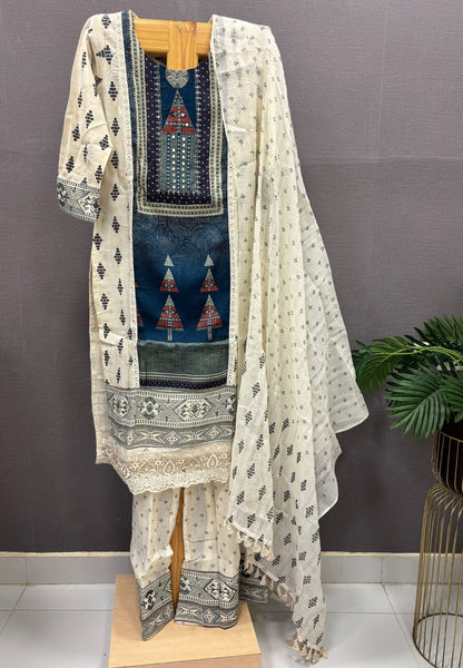 3 Pcs Printed Salwar Suit
