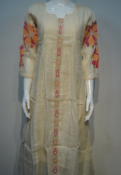 3 Pcs Floral Kurti Set