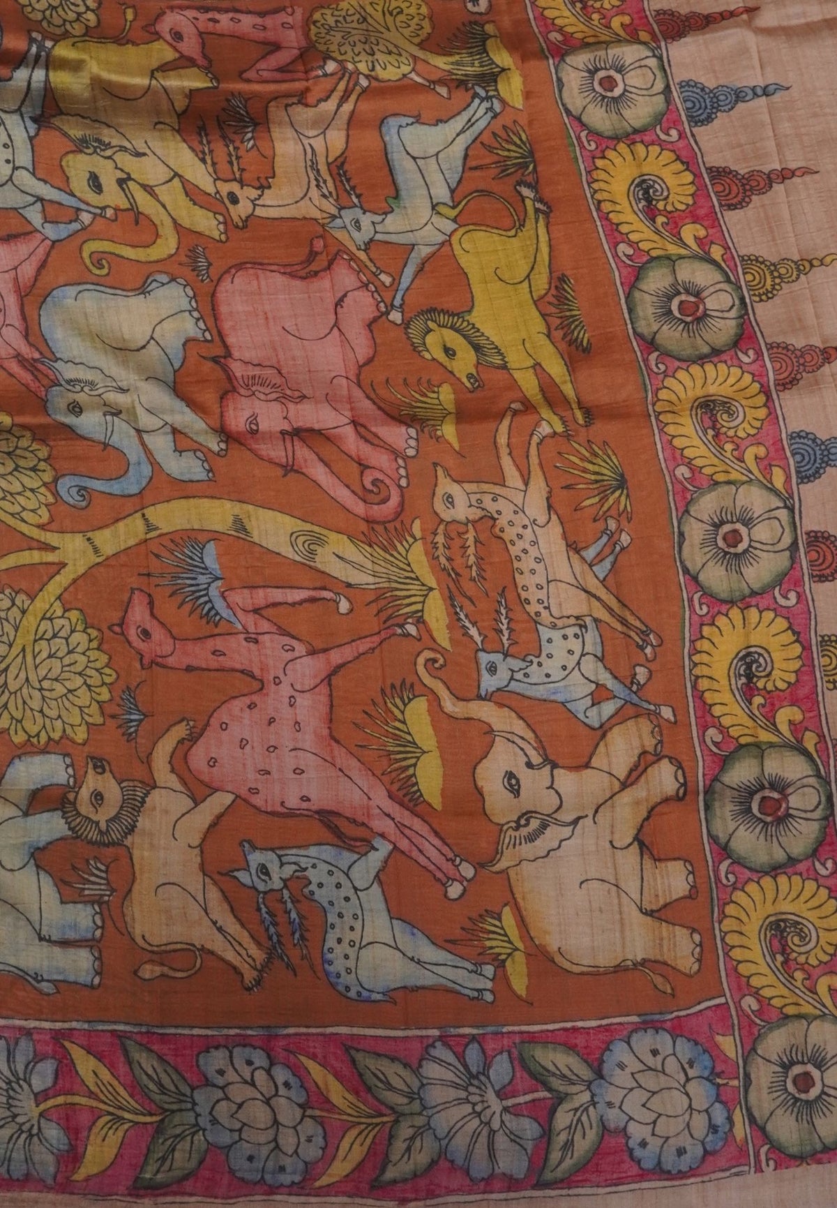 Premium Silk Saree-Mustard