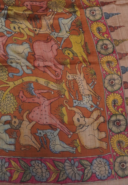 Premium Silk Saree-Mustard