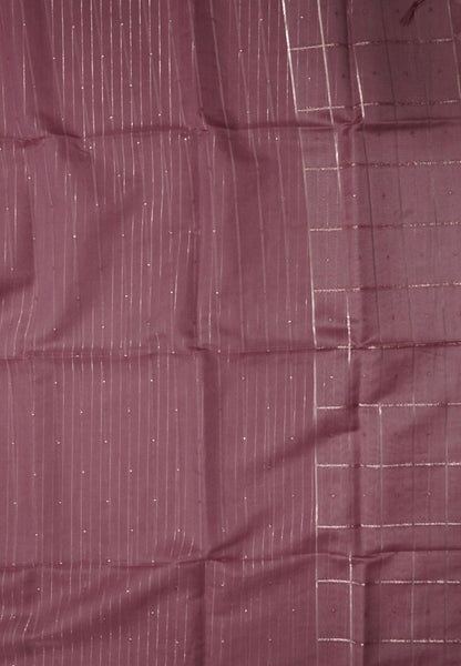 Organza Saree- Pink Pastle Shades with Sequence Work