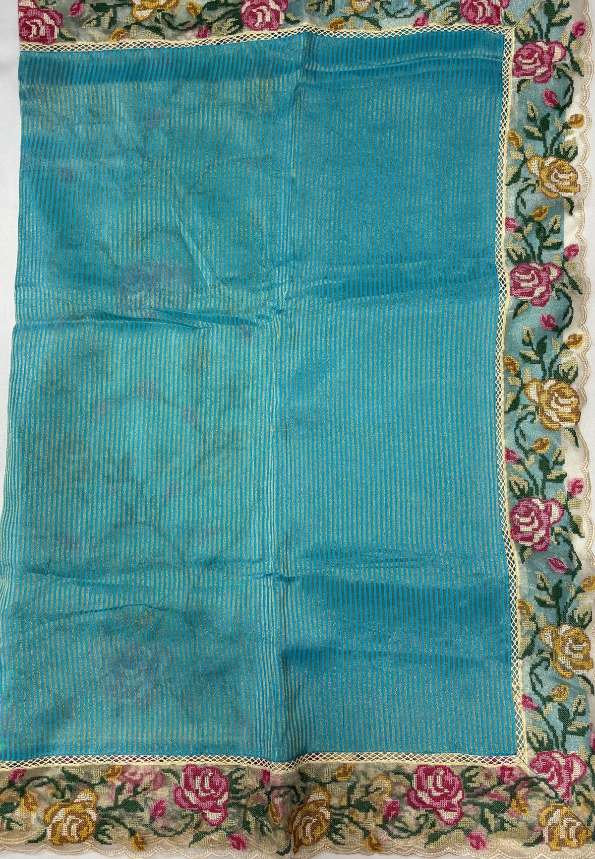 Designer Saree-Sky Blue