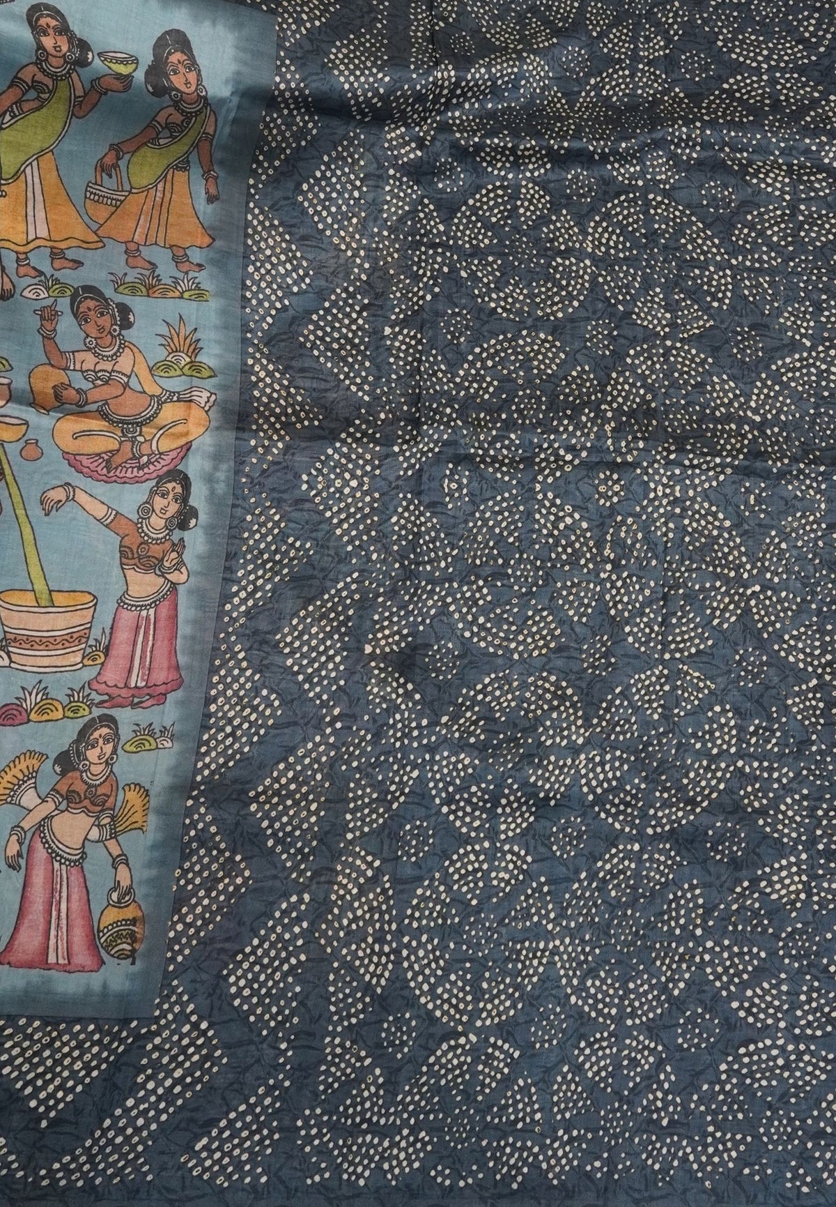 Premium Silk Saree-Water Blue