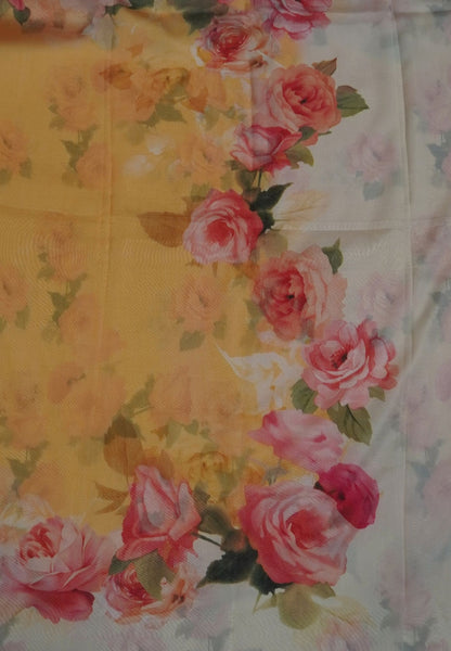 Premium Silk Saree-Light Yellow