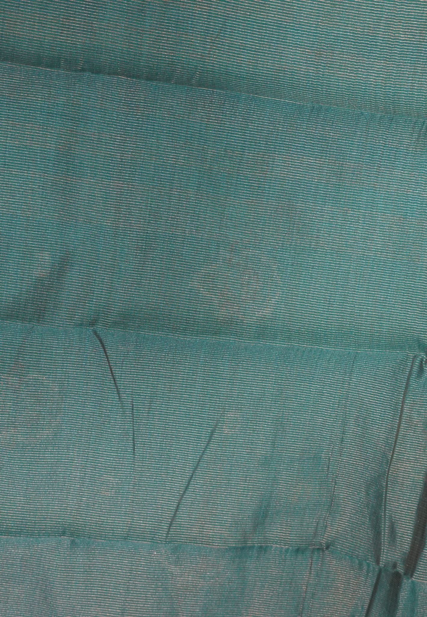 Semi Tussar Saree-Ramar Blue with Floral Zari Motif