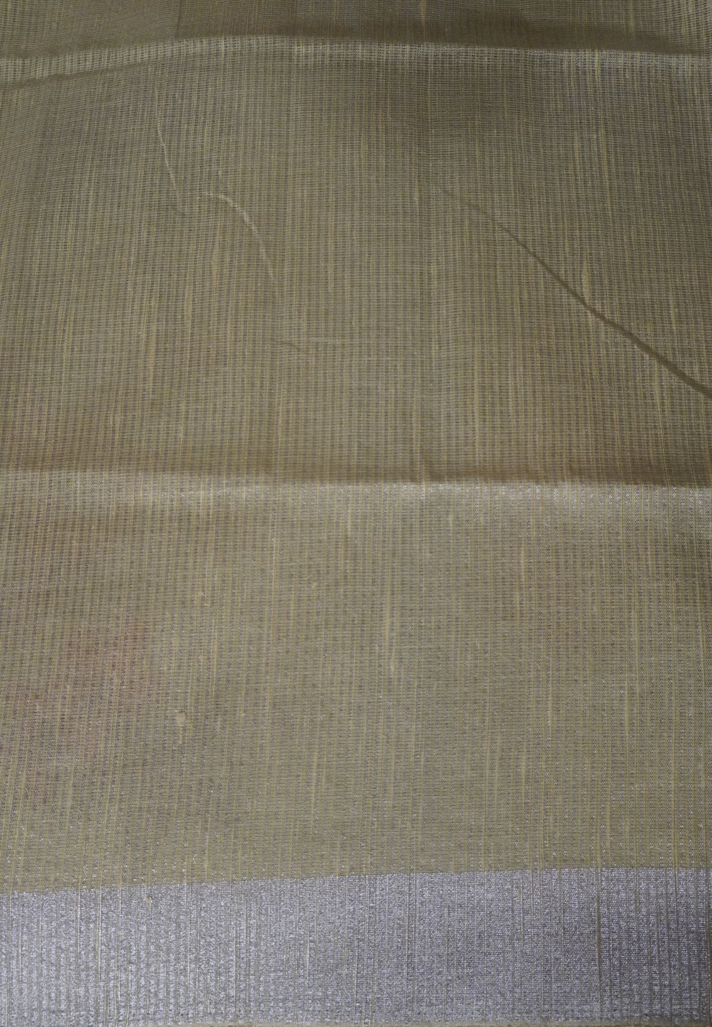 Kota Saree-Olive Green