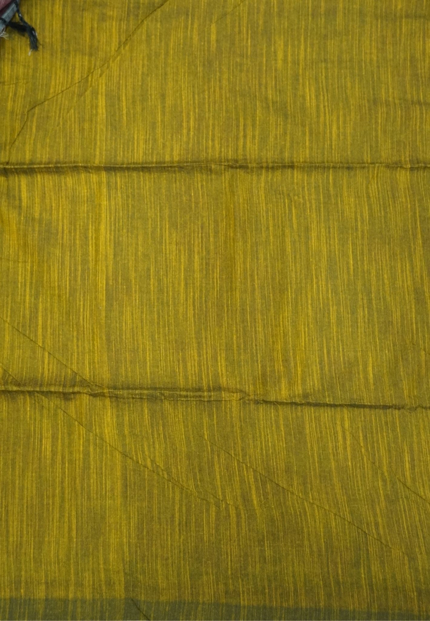 Sambalpuri Cotton Saree-Mustard
