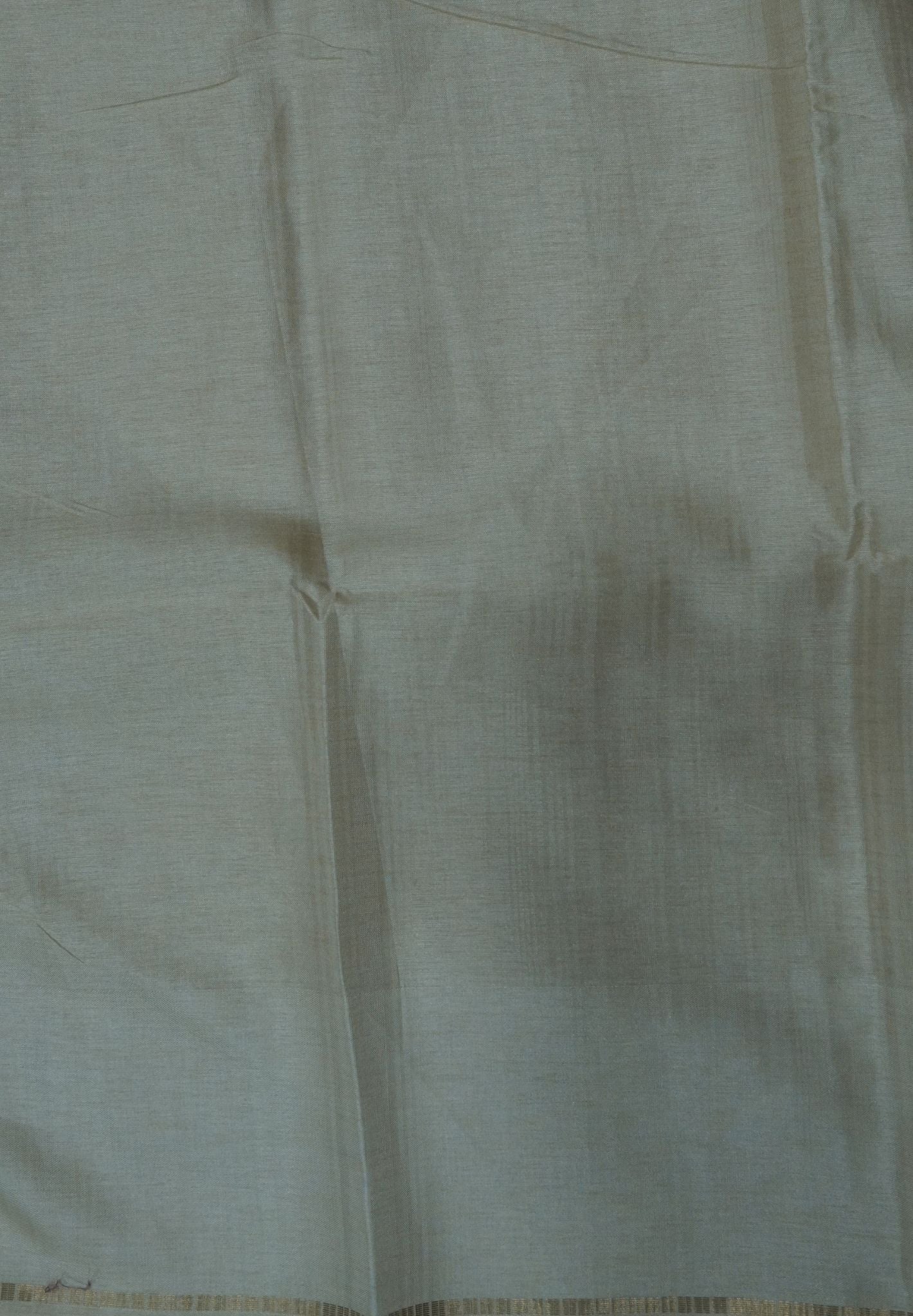 Matka Tussar Saree-White with Zari Checks