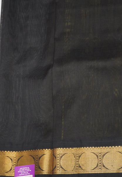 Pure Silk Cotton Saree-Yellow