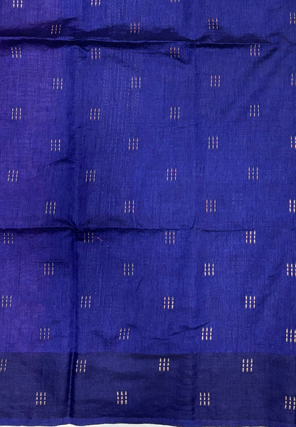 Chanderi Saree-Purple with Zari Lines