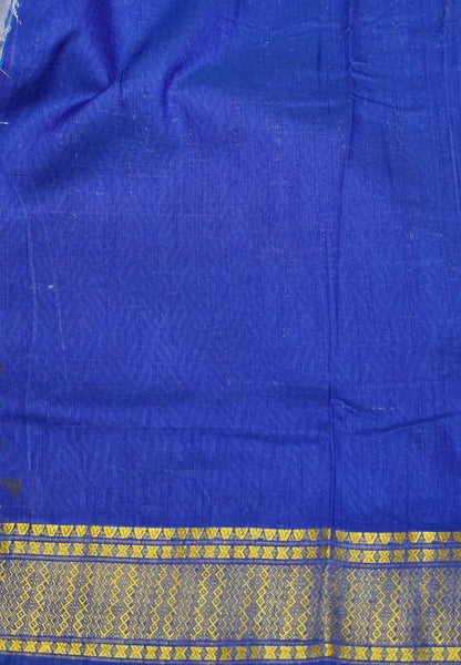 Semi Patola Saree – Purple & Blue Elegance