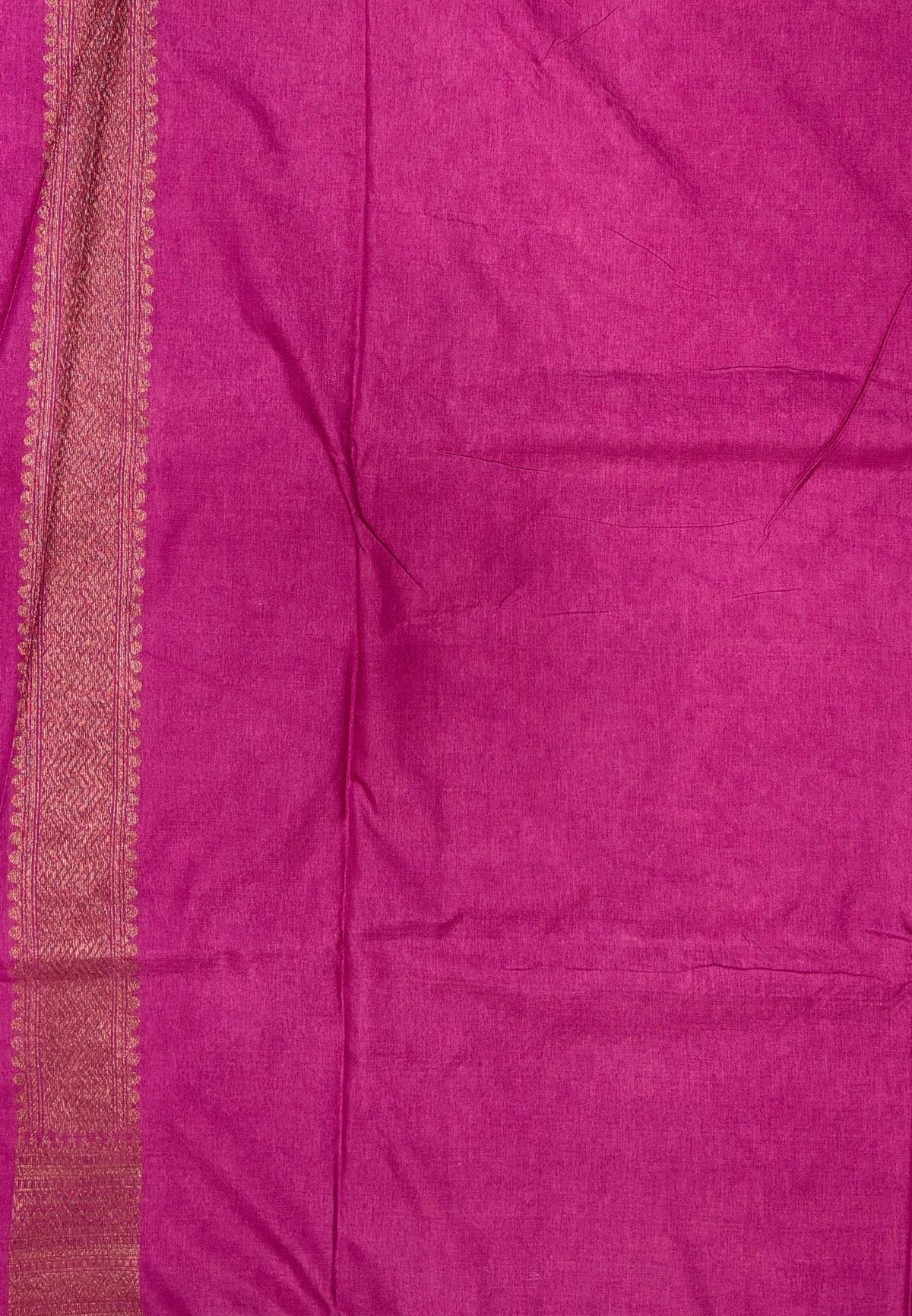 Banarasi Saree-Purple In Zigzag Zari Border