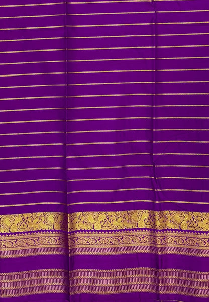 Budget Kanchipuram Saree-Cream In Floral Zari Panel Border