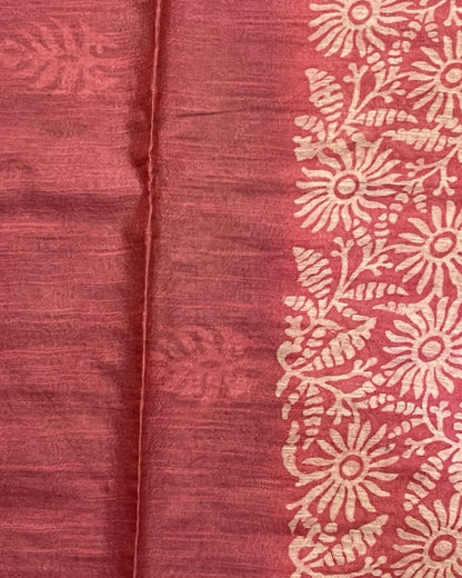 Bhagalpur Cotton Saree - Grey