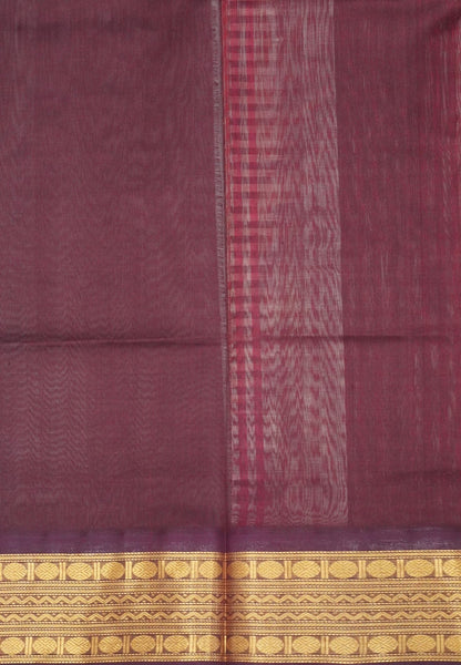 Pure Silk Cotton Saree- Palum Pazhamum Small Checks