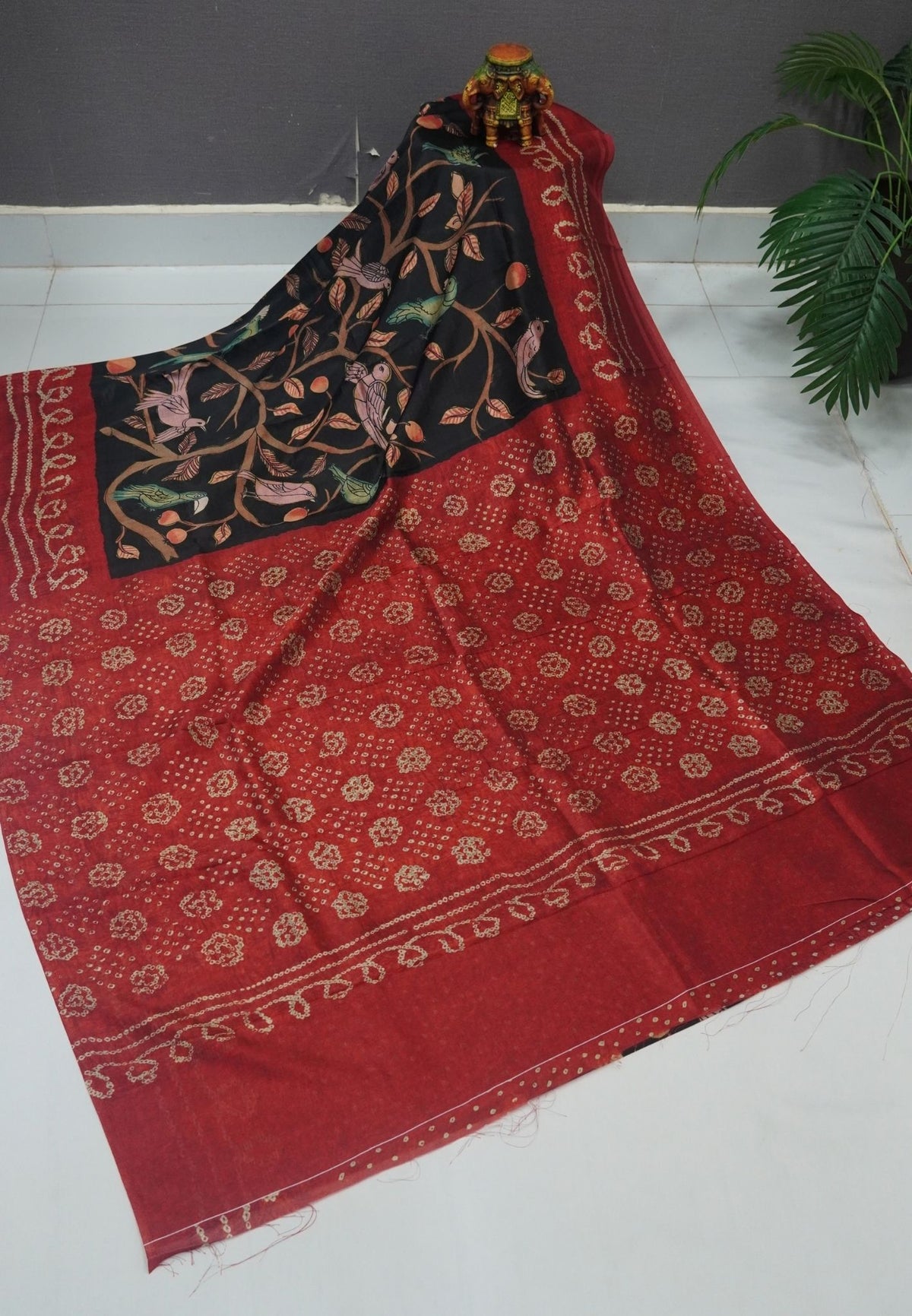 Premium Silk Saree-Black