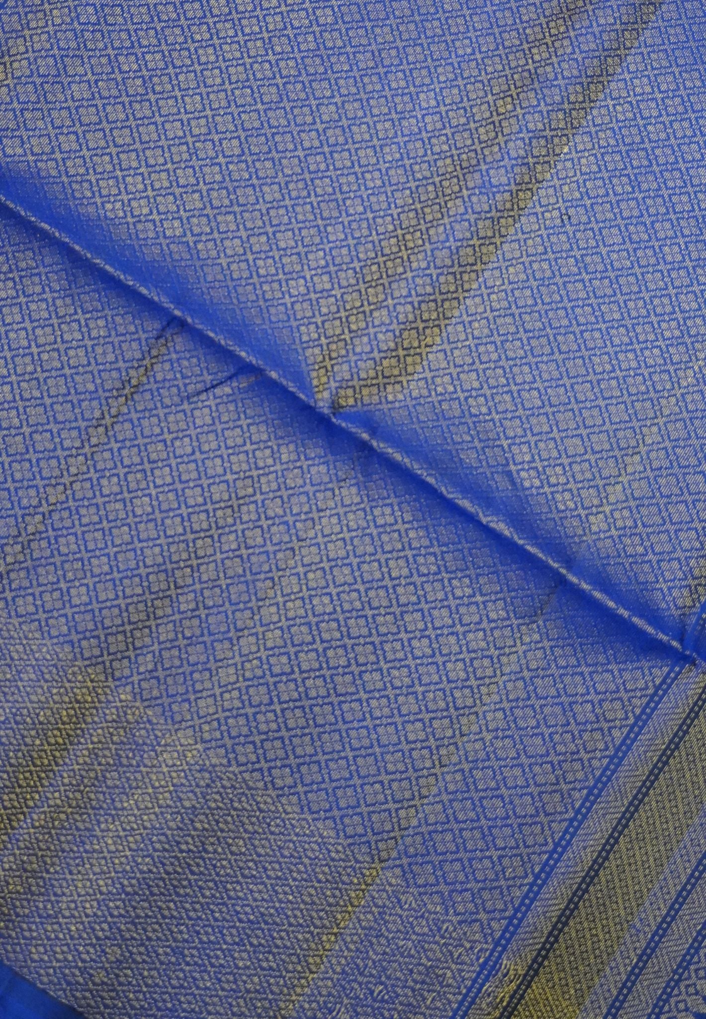 Pure Soft Silk Saree - Royal Blue