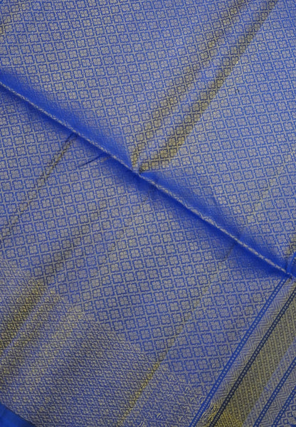 Pure Soft Silk Saree - Royal Blue
