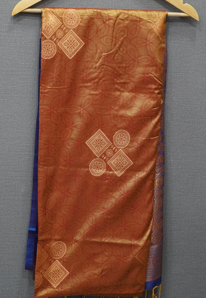 Semi Silk Saree-Golden Honey