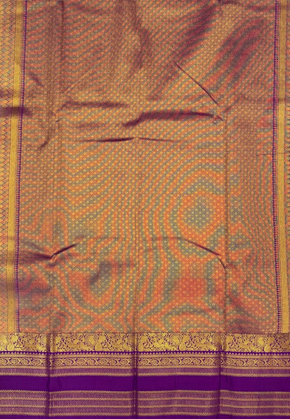 Budget Kanchipuram Saree-Torquiose Blue