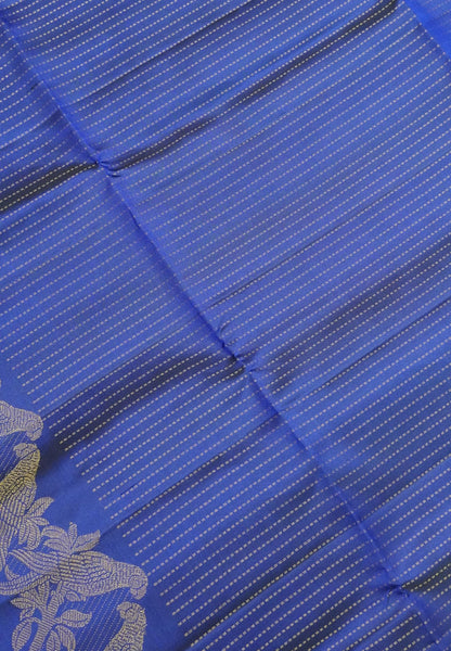 Pure Soft Silk Saree - Royal Blue