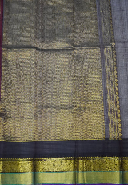 Pure Silk Cotton Saree –Mittai Pink With Vintage Floral Weave Border