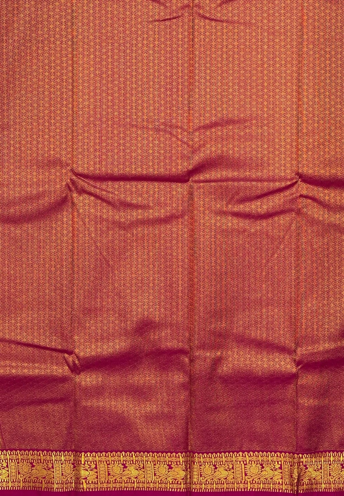 Budget Kanchipuram Saree-Sage Green