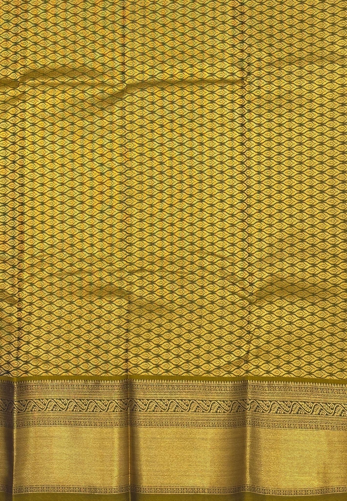 Budget Kanchipuram Saree-Navy Blue