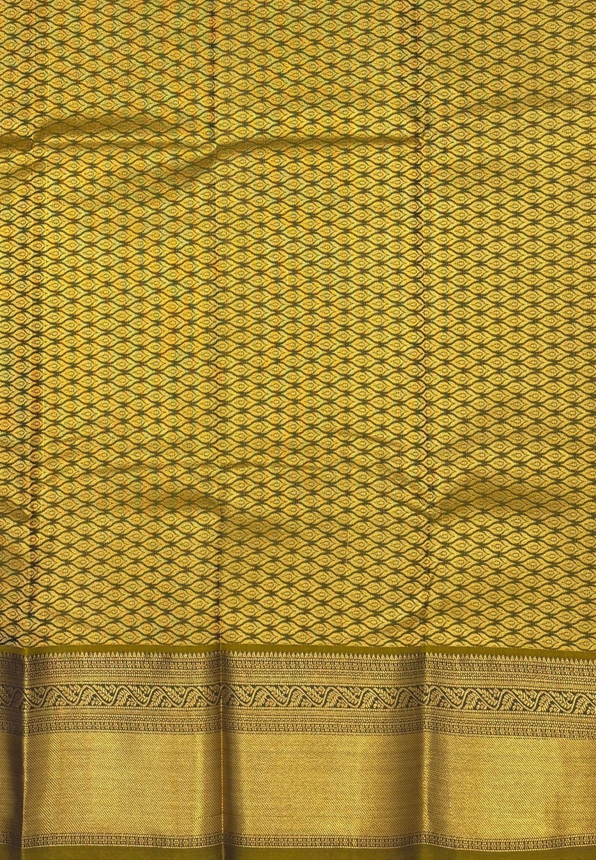 Budget Kanchipuram Saree-Navy Blue
