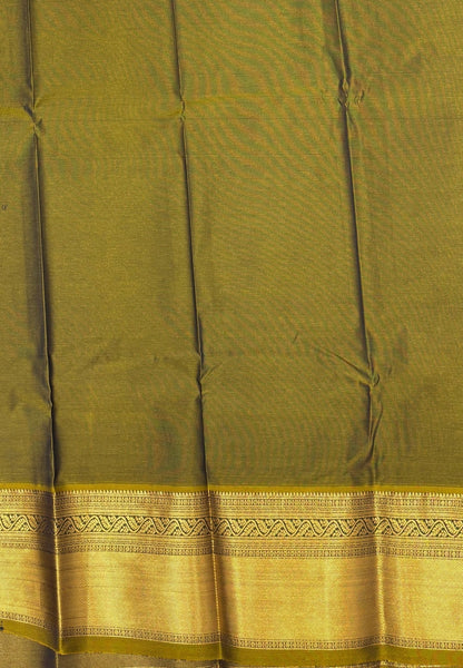 Budget Kanchipuram Saree-Navy Blue