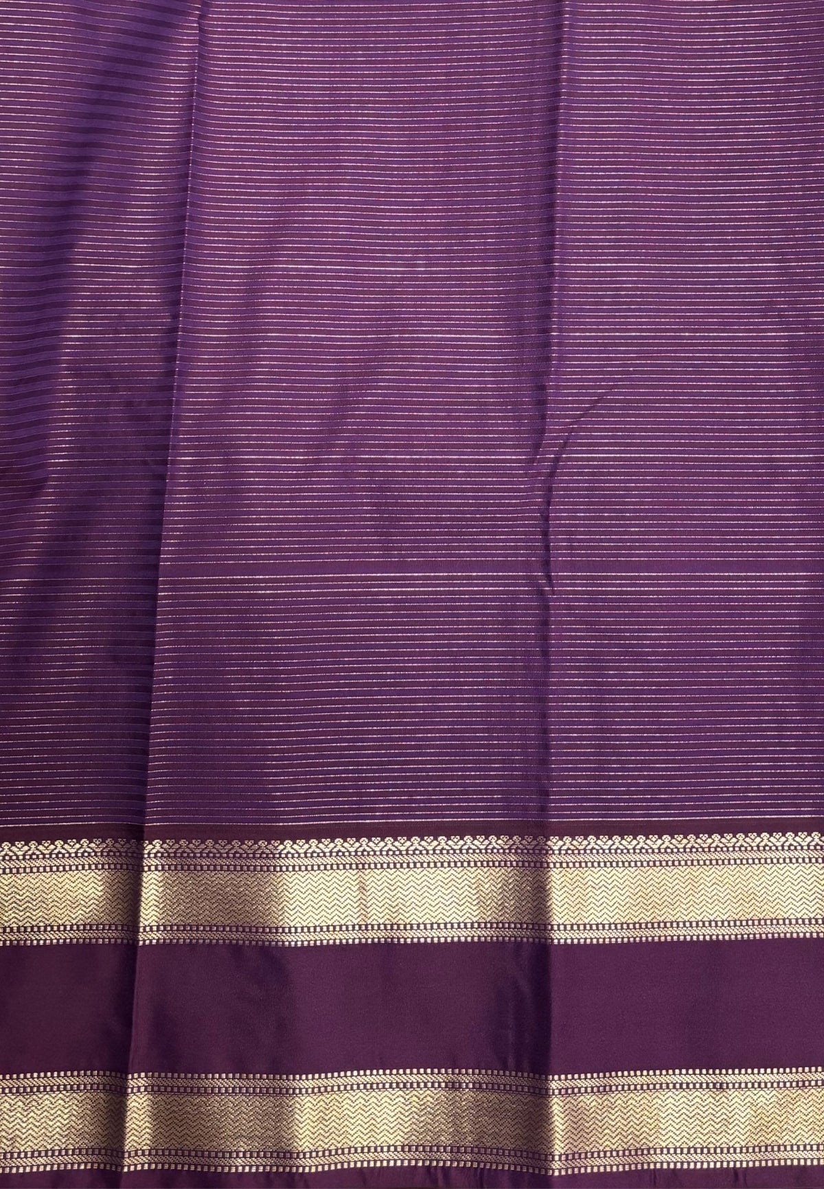 Budget Kanchipuram Saree-Mustard with Contrast Border