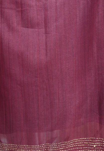 Pure Tussar Saree- Red