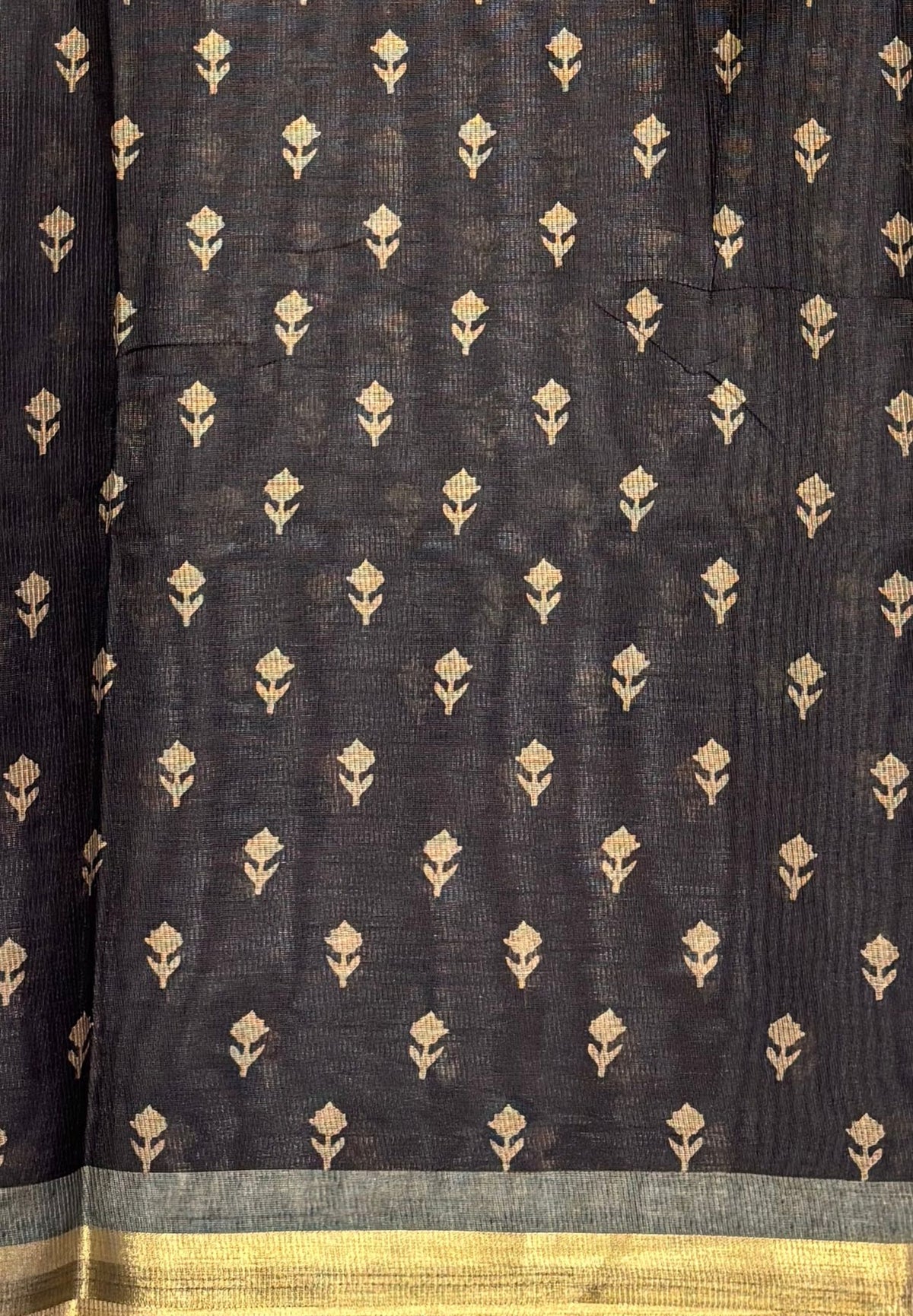 Kota Saree-Mint Green In Geometric Diamond Border