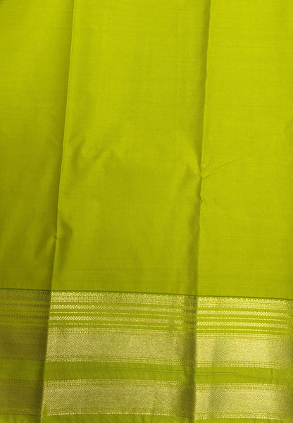 Budget Kanchipuram Saree-Maroon with Contrast Border