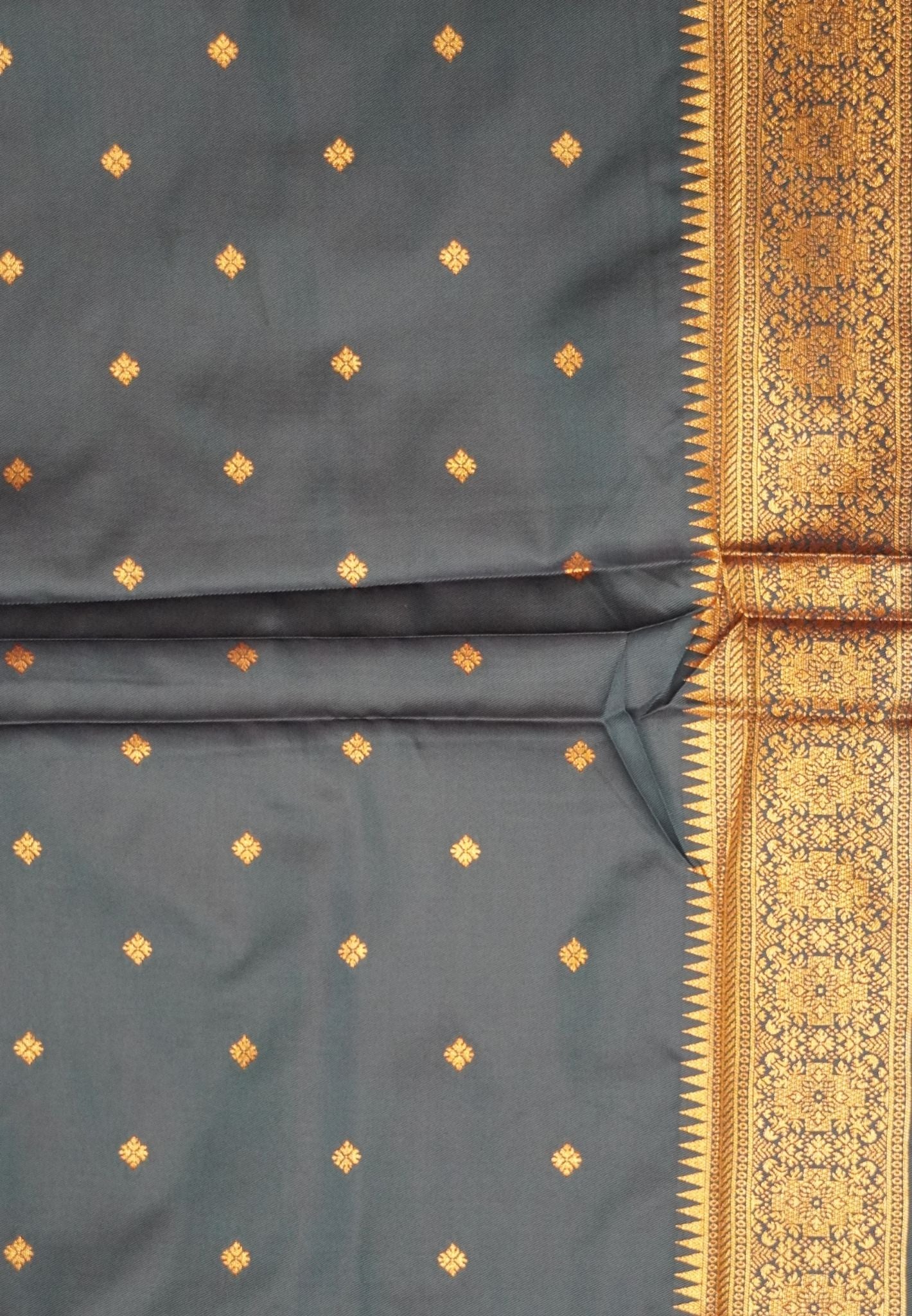 Semi Silk Saree-Wine