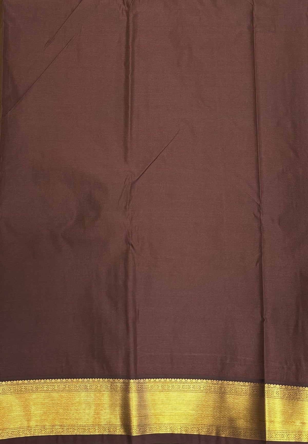 Budget Kanchipuram Saree-Peacock Green with Contrast Border