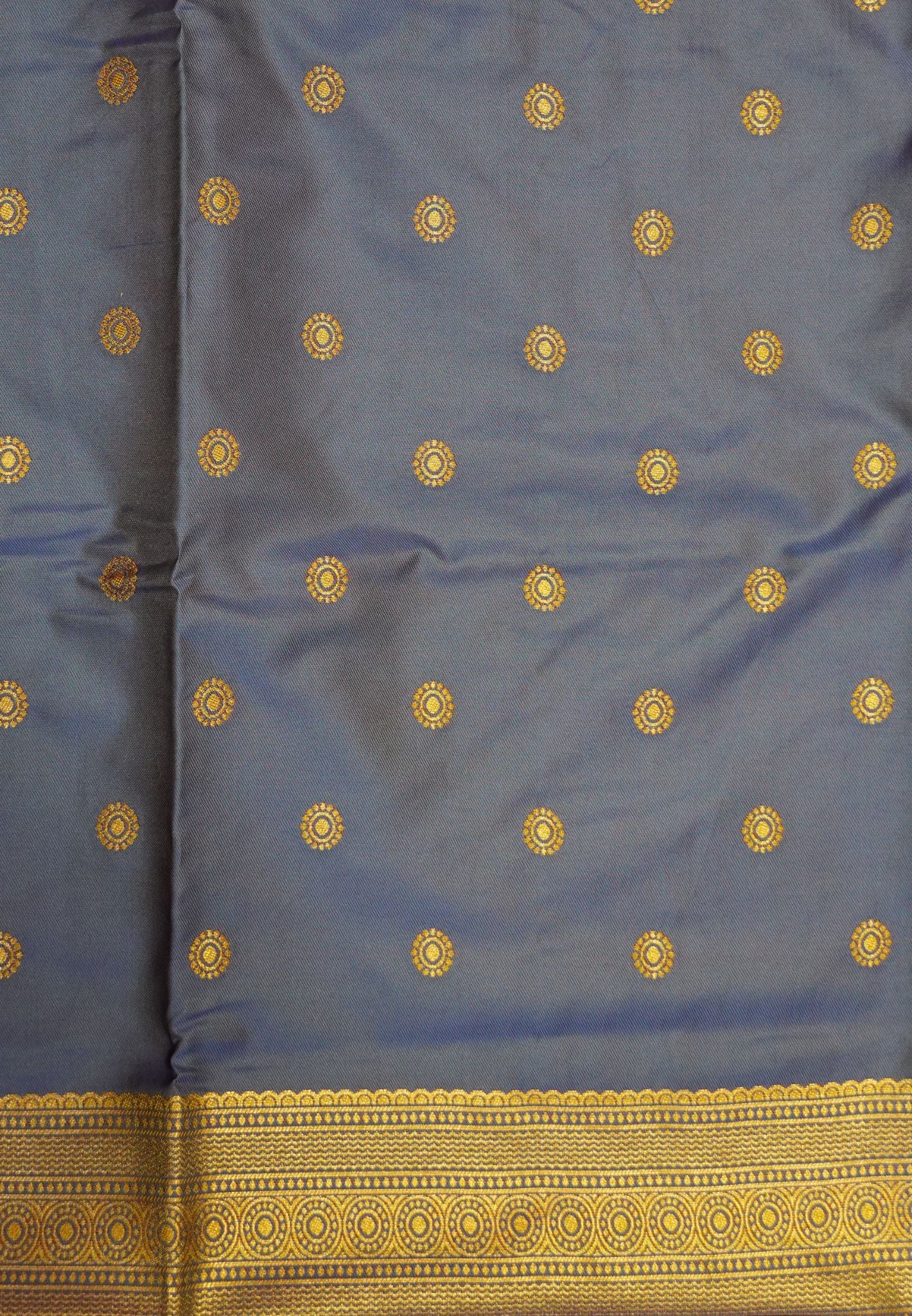 Semi Silk Saree-Golden Honey