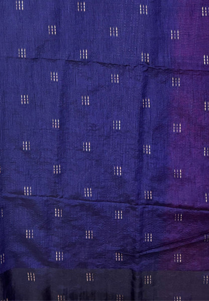 Chanderi Saree-Pinkish Red with Zari Lines