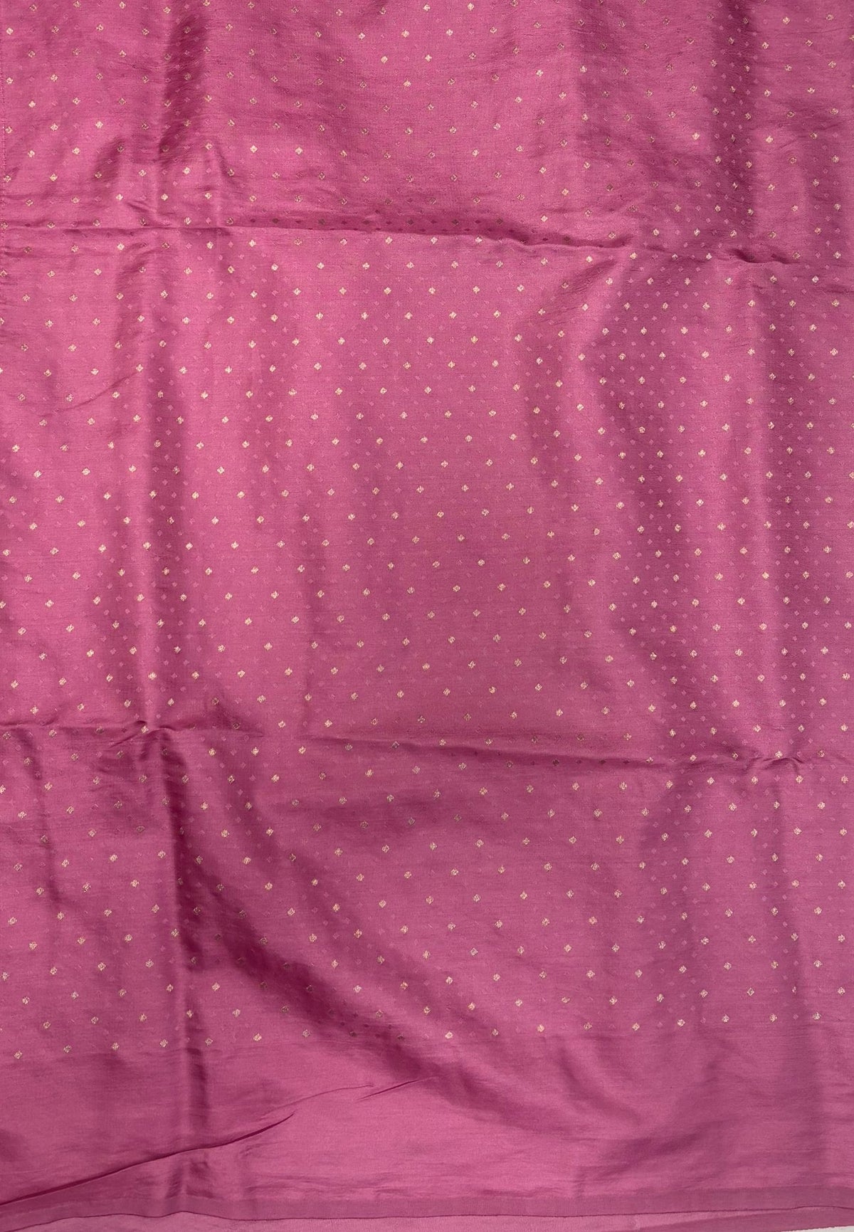 Gaji Silk Saree-Onion Pink with Jumka Zari Butta