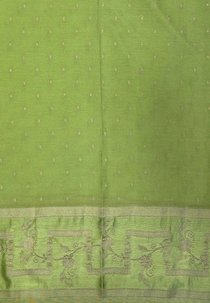 Banarasi Brocade Silk Saree-Wine with Contrast Border