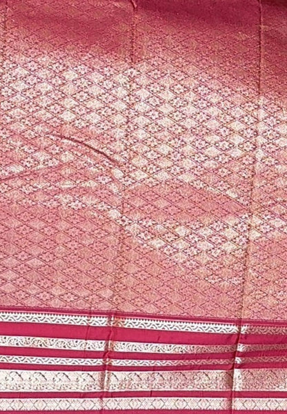 Budget Kanchipuram Silk Saree-Pastle Green