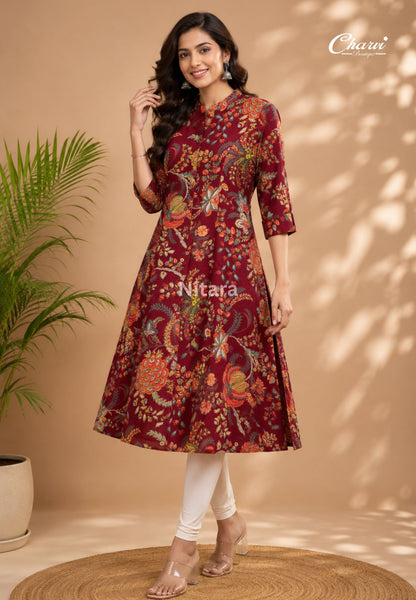 Kurti-Floral Print