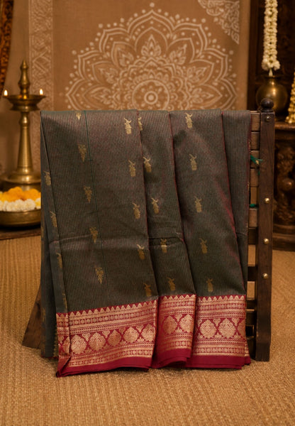 Chettinad Cotton Saree–Manthulir Vairaoosi