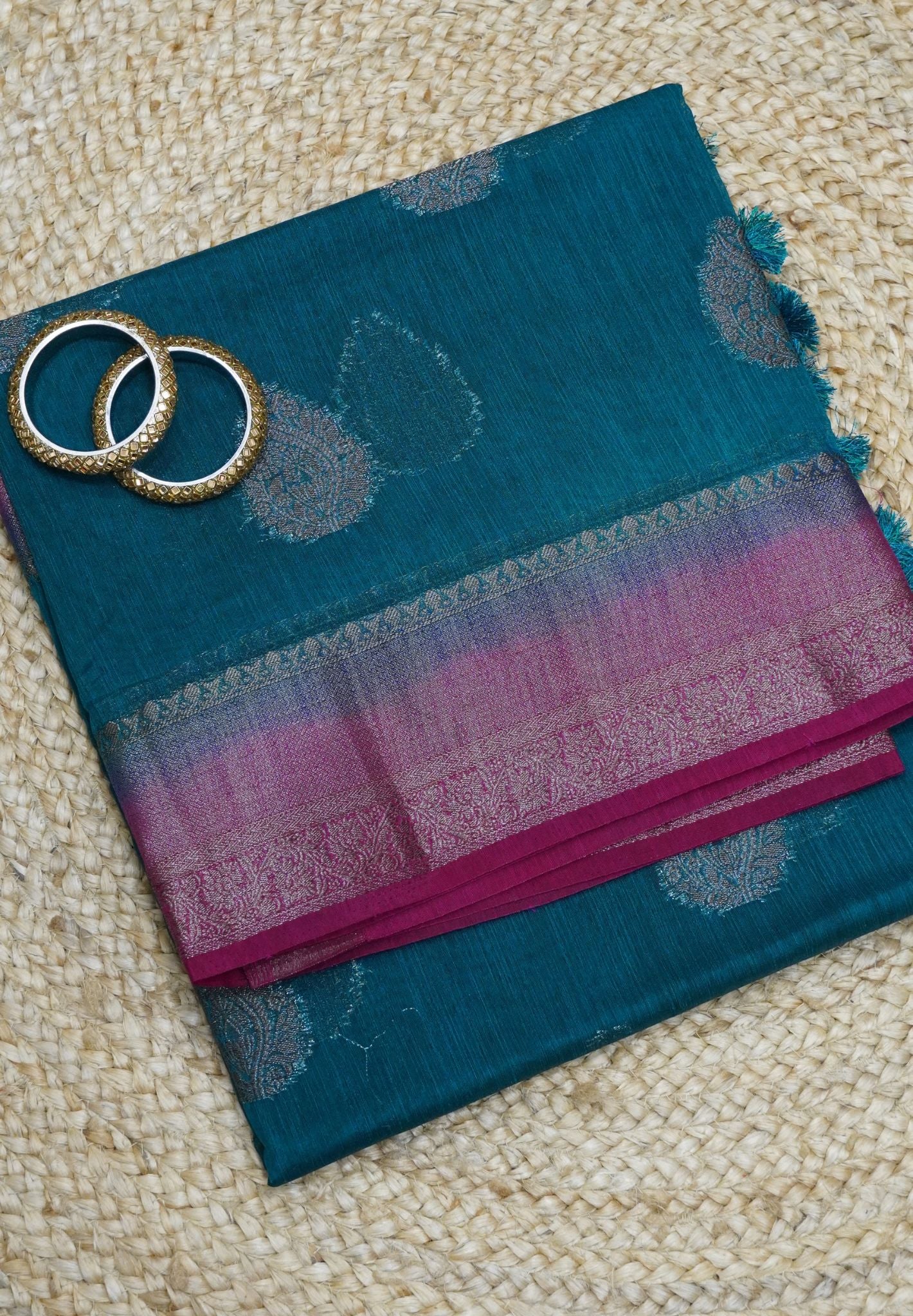 Bamboo Saree - Green