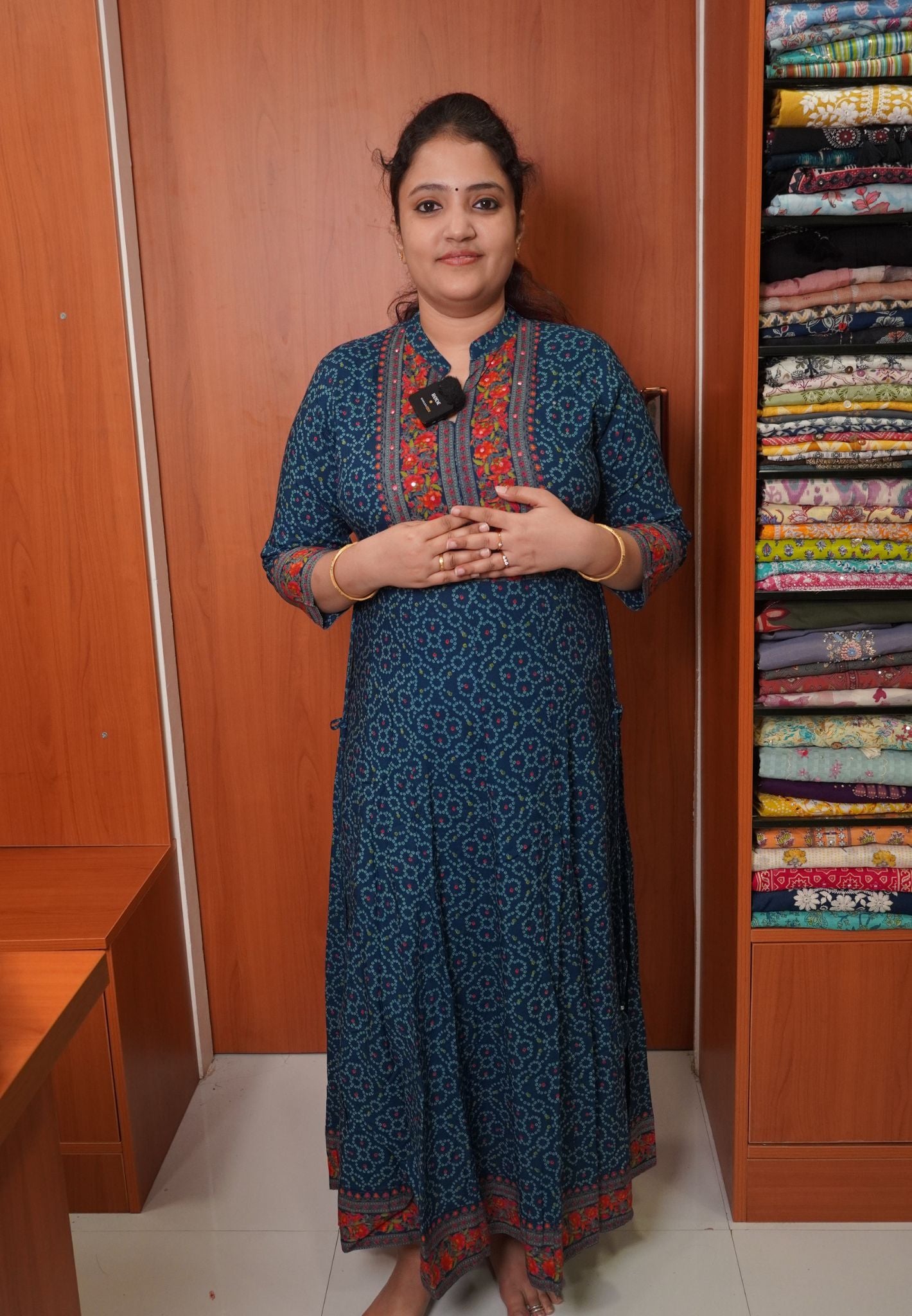 Kurti - Peacock Blue