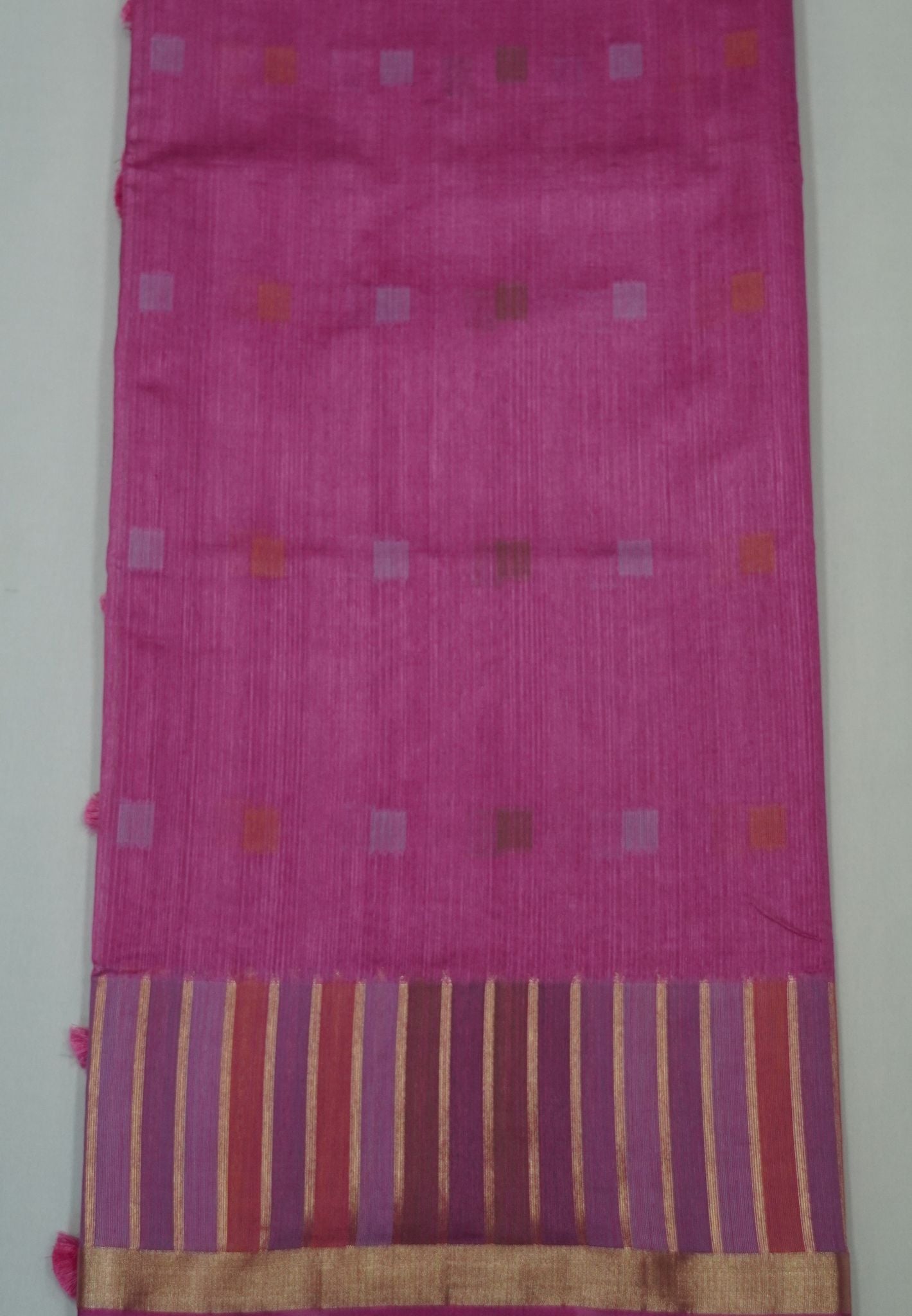Semi Tussar Saree-Light purple