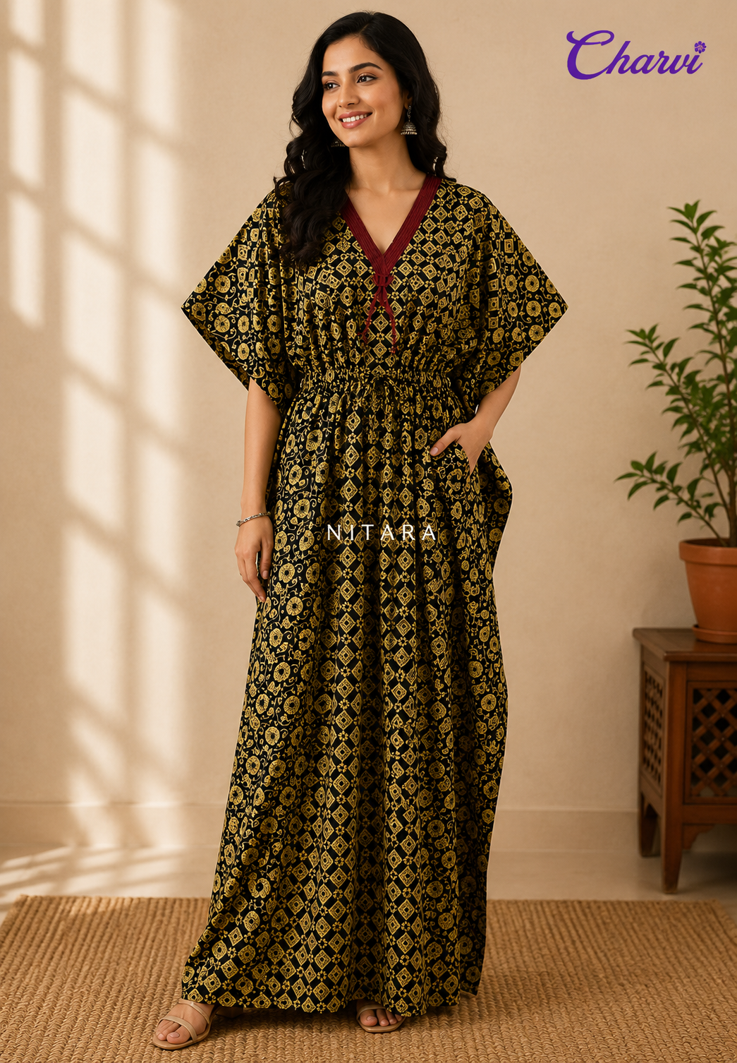 Kaftan Nighty