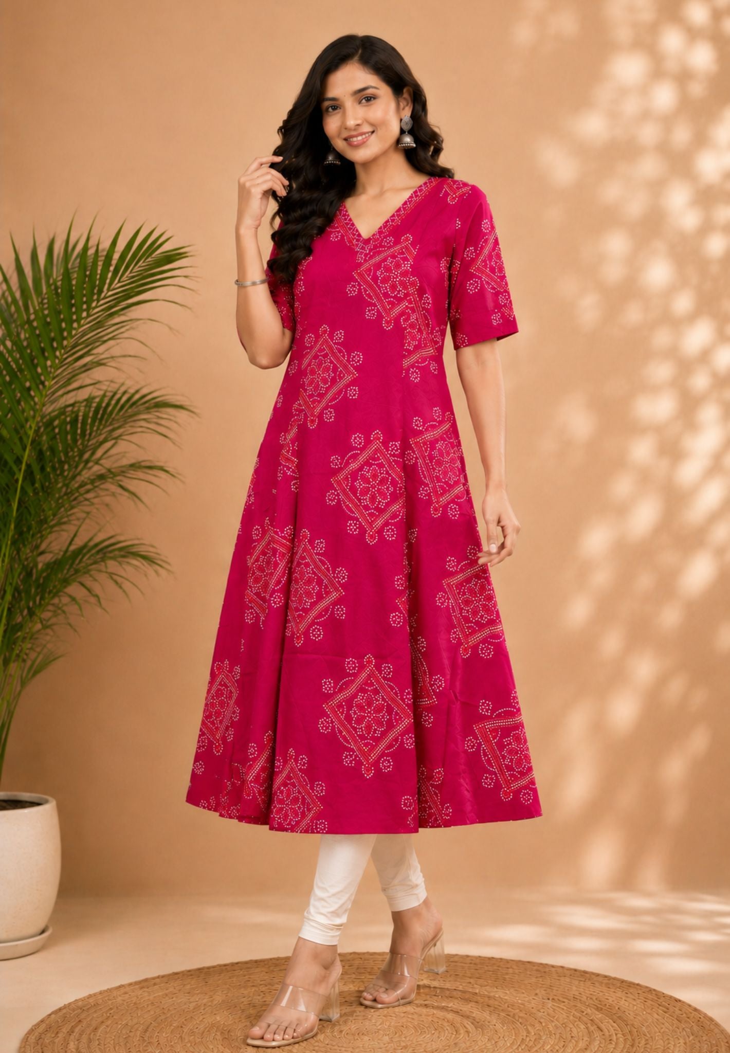Kurti-Bandhini Pattern