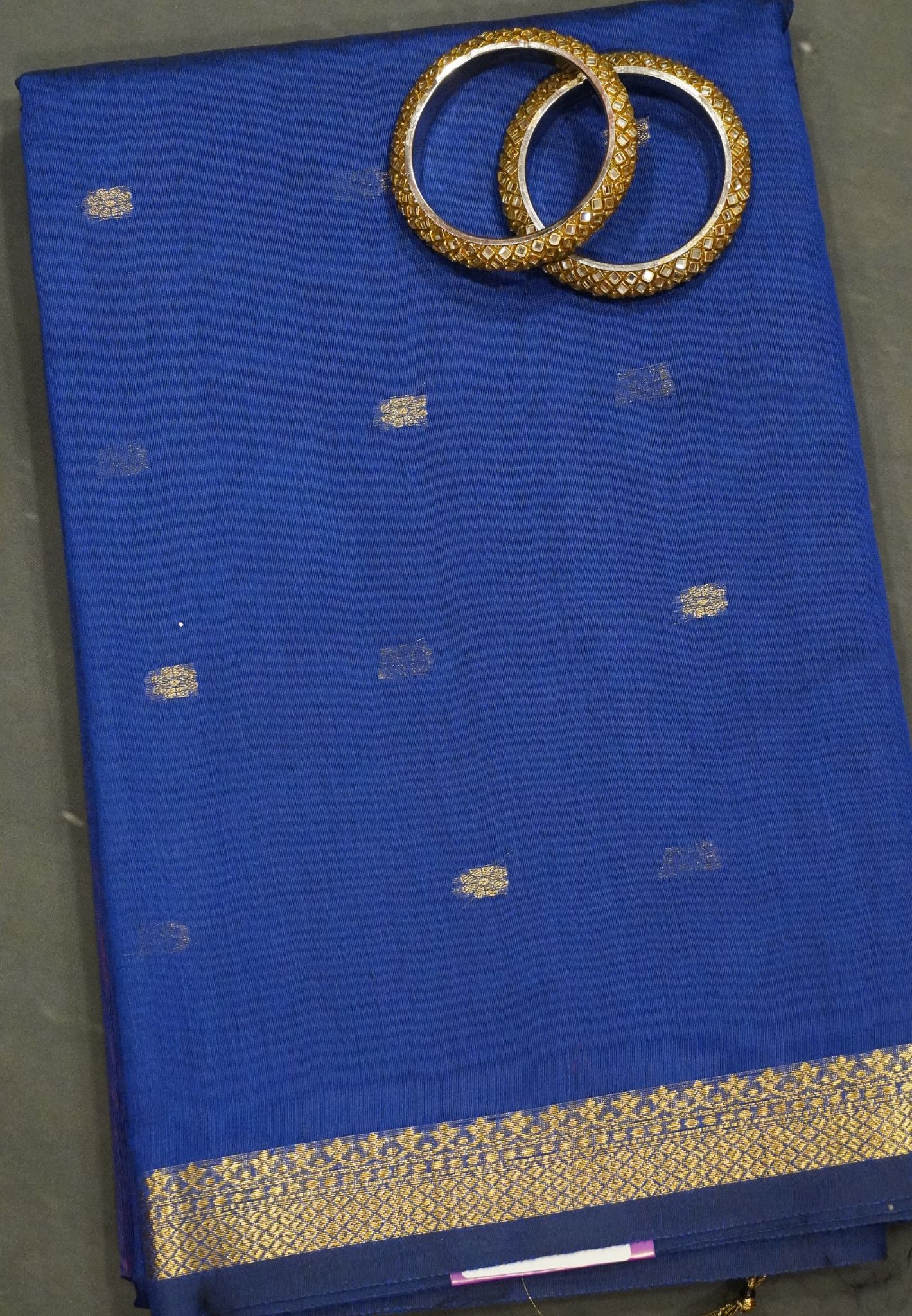 Maheswari Saree - Blue