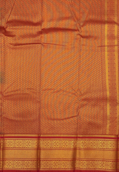 Budget Kanchipuram Saree-Bottle Green